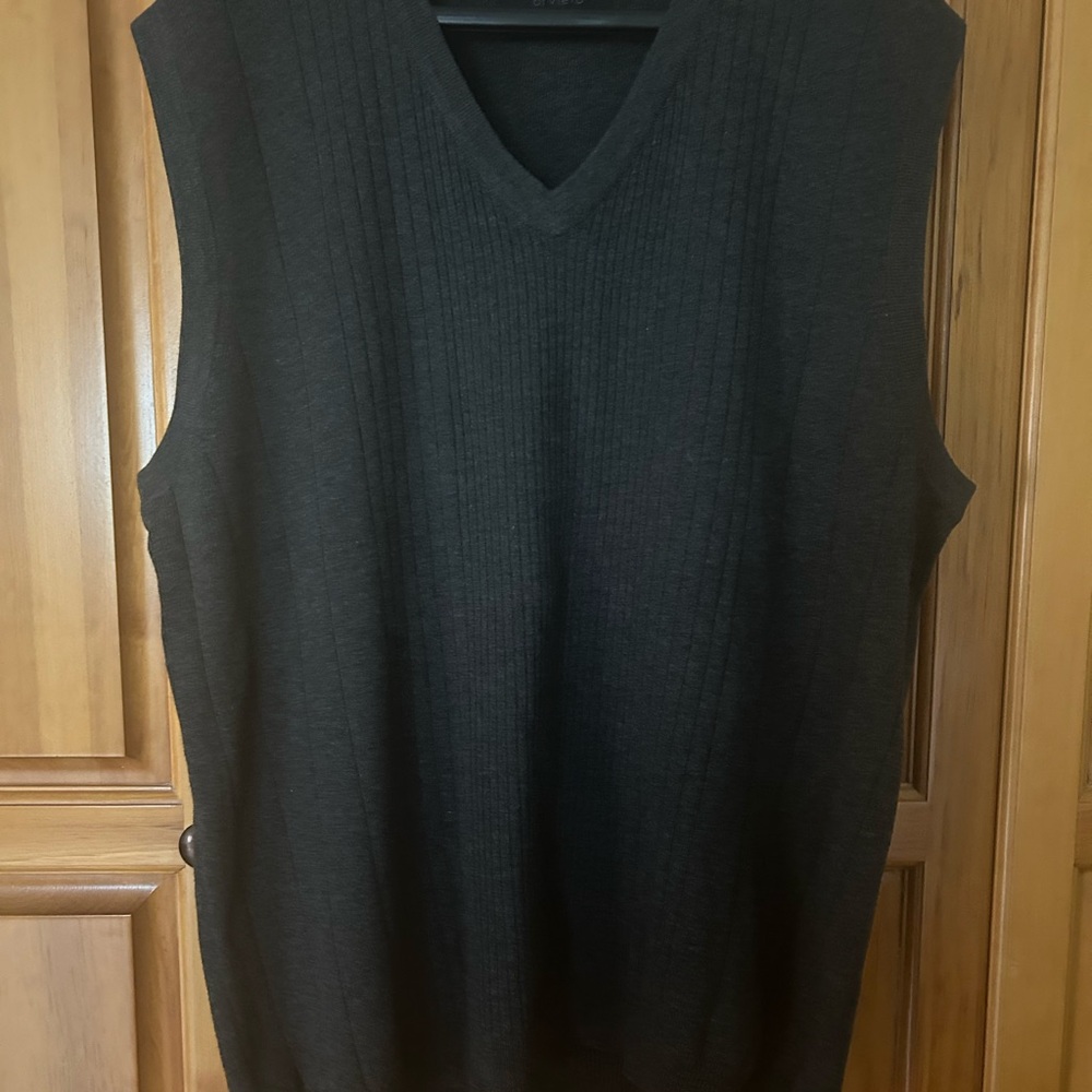 Men's Grey Sweater Vest